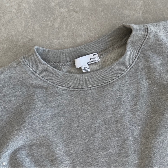 TEN SIXTY SHERMAN SWEATSHIRT WITH PEARL DETAILING - Picture 6 of 15